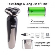 Электробритва с плавающими ножами DSP 60017 для влажного бритья лица и бороды