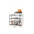 Стеллаж для обуви Shoe rack BLACK Полка для обуви-08-02, Металл, 60х18.5х78.5 см