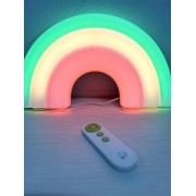 Неоновый светильник на стену ночник декоративный NEON неоновая лампа на стену Радуга