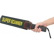Металлоискатель Super Scanner MD3003B1 | Ручной металлодетектор | Досмотровый металлоискатель