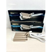 Плойка для завивки волос пять волн Gemei GM2851 тройная mm (5 Волн)