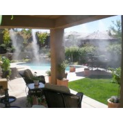 Садовый туманообразователь для беседок Patio Mistcooling система распылитель с 10-метровой системой трубок