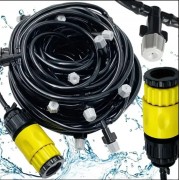 Садовый туманообразователь для беседок Patio Mistcooling система распылитель с 10-метровой системой трубок