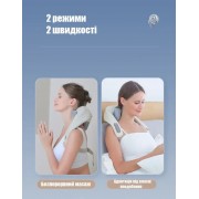 Массажер электрический с подогревом для для спины/шеи/тела Massager NEW