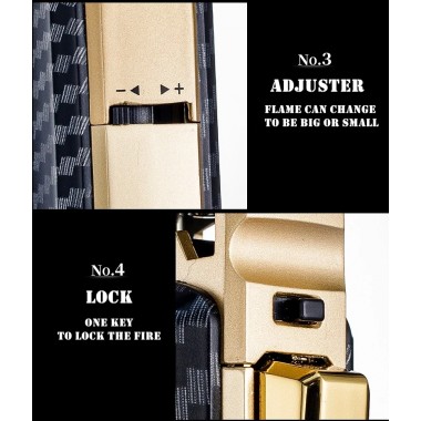 Газовая турбо-зажигалка, ветрозащитная Многоразовая газовая зажигалка металлическая Jobon Lighter for BBQ