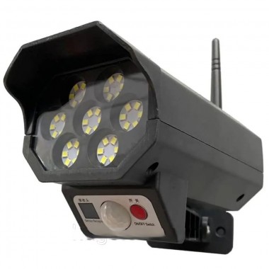 Уличный LED фонарь на солнечной батарее BK-36, 42LED / Настенный светильник с датчиком движения в виде камеры