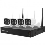 Комплект видеонаблюдения на 4 камеры NVR KIT 601 WiFi 4CH с регистратором