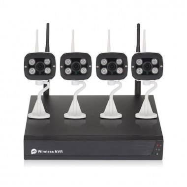 Комплект видеонаблюдения на 4 камеры NVR KIT 601 WiFi 4CH с регистратором