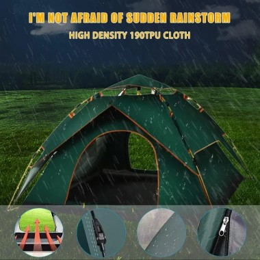 Палатка для кемпинга Автоматическая  200х150х135 см спальных мест 2