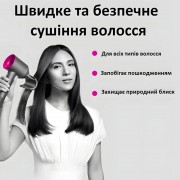 Фен для волос Super Hair Dryer, 1600 Вт, с турбо режимом и ионизацией