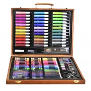 Набор для детского творчества в деревянном кейсе на 150 предметов