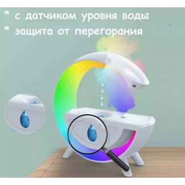 Увлажнитель воздуха G with water антигравитационный капельный эффект WHITE