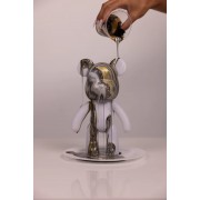 Флюидный медвежонок fluid bear, 23 см, с красками BROWN