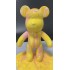 Флюидный медвежонок fluid bear bearbrick, 23 см, с красками YELLOW