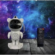 Ночник астронавт, светодиодный проектор звездного неба с Bluetooth колонкой и пультом