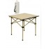 Стол прямоугольный складной для пикника в чехле 53x51x50 см Туристический раскладной стол бежевый