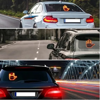 Светодиодная рука LED лампа с жестами для авто Hand Light c пультом управления