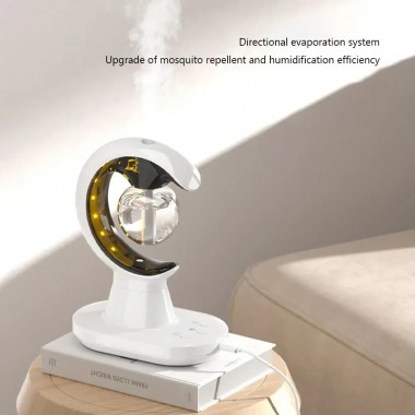 Увлажнитель воздуха с ловушкой от комаров 3в1 Humidifier Mosquito Trap москитная лампа с подсветкой ONL