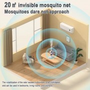 Увлажнитель воздуха с ловушкой от комаров 3в1 Humidifier Mosquito Trap москитная лампа с подсветкой ONL