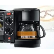 Электрическая печь + кофеварка + гриль Сковорода 3в1 Zepline ZP-116 на 12 л 1250Вт