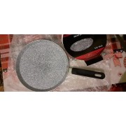 Сковорода блинная для индукционных плит UNIQUE UN-5414. Блинница 26 см гранит.