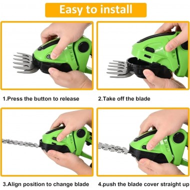 Ножницы-кусторез аккумуляторный Garden cutter EVCITN