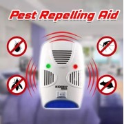 Ультразвуковой, электромагнитный отпугиватель грызунов и насекомых Pest Repelling Aid