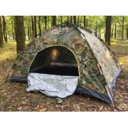 Палатка туристическая автоматическая 6-ти местная для рыбалки и кемпинга КАМУФЛЯЖ 2 х2.5