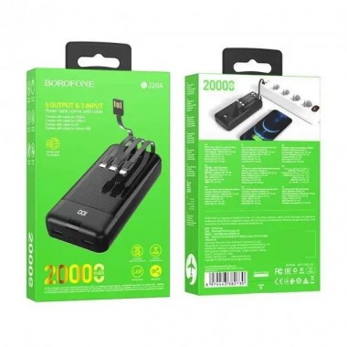 УМБ Power Bank Borofone Mobile BJ20A 20000mah черный