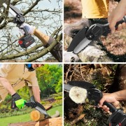 Аккумуляторная цепная пила 48V Lithium / Беспроводная ручная мини электропила