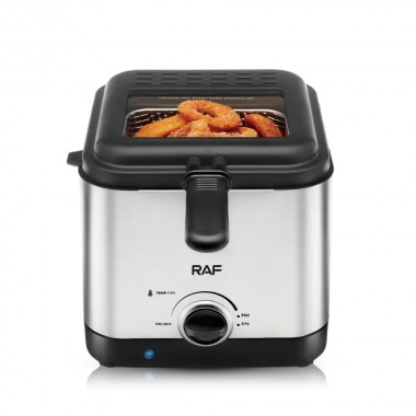 Электрическая фритюрница на 2.5 л для жарки без масла 1000 Вт Deep Fryer RAF R.5300 Воздушная фритюрница