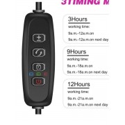 Ультрафиолетовая лампа для растений j22wl-03 LED LIGHT Полный спектр 3 головы LED