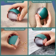 NEW! Липкий ролик для чистки одежды многоразовый, цвет Рандом / Валик для одежды от шерсти