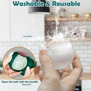 NEW! Липкий ролик для чистки одежды многоразовый, цвет Рандом / Валик для одежды от шерсти