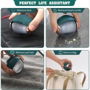 NEW! Липкий ролик для чистки одежды многоразовый, цвет Рандом / Валик для одежды от шерсти