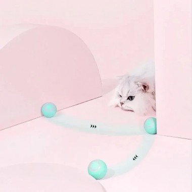 Игрушка для кошек Stress Cat / Шарик с силовой гравитацией, который сам катается для котов и котят LY-599