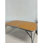 Стол раскладной алюминиевый для пикника усиленый туристический (AND844-846) Коричневый