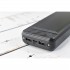 Повербанк KJ-P16 50000 mAh 5В с фонариком портативное зарядное устройство 20000mAh Черный