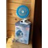 Портативный настольный мини вентилятор Moltis на прищепке Mini Fan WX 6503 ABS-пластик Blue