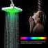 Лейка насадка для душа с LED подсветкой RGB светодиодная, квадратная 150 мм LED Shower head AND XL-902 Лейка насадка для душа с LED подсветкой RGB светодиодная, квадратная 150 мм LED Shower head AND XL-902