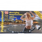 Утяжеленный массажний обруч Хула Хуп с магнитами Massaging exerciser