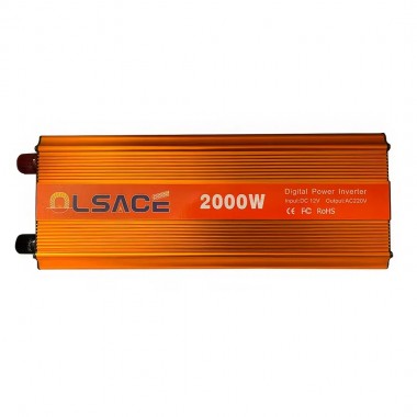 Преобразователь напряжения инвертор OLSACE 2000W 12-220V Power Inverter Автомобильный преобразователь