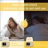 Настольные часы с будильником Желтый, Тостер /Детские часы с LED подсветкой Настольные часы с будильником Желтый, Тостер /Детские часы с LED подсветкой