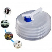 Складная канистра для воды с краником 15 л