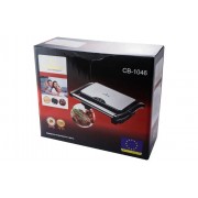 Прижимной контактный домашний электрический гриль Crownberg CB-1046 электрогриль для дома електричний гриль