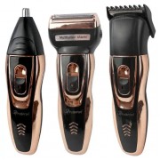 Набор для стрижки Gemei GM 595 Hair Trimmer | электробритва, триммер с насадками Джемей