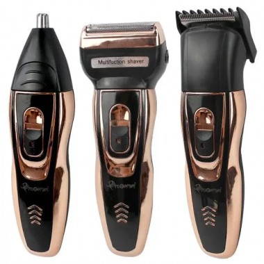 Набор для стрижки Gemei GM 595 Hair Trimmer | электробритва, триммер с насадками Джемей