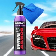 Полироль для удаления царапин с кузова авто Shine Armor спрей для блеска и защиты автомобиля