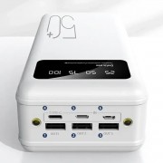 Повербанк power bank Viaking 50000 mAh YM-500 3 USB Type-C с фонариком Белый