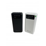 Повербанк power bank Viaking 50000 mAh YM-500 3 USB Type-C с фонариком Белый